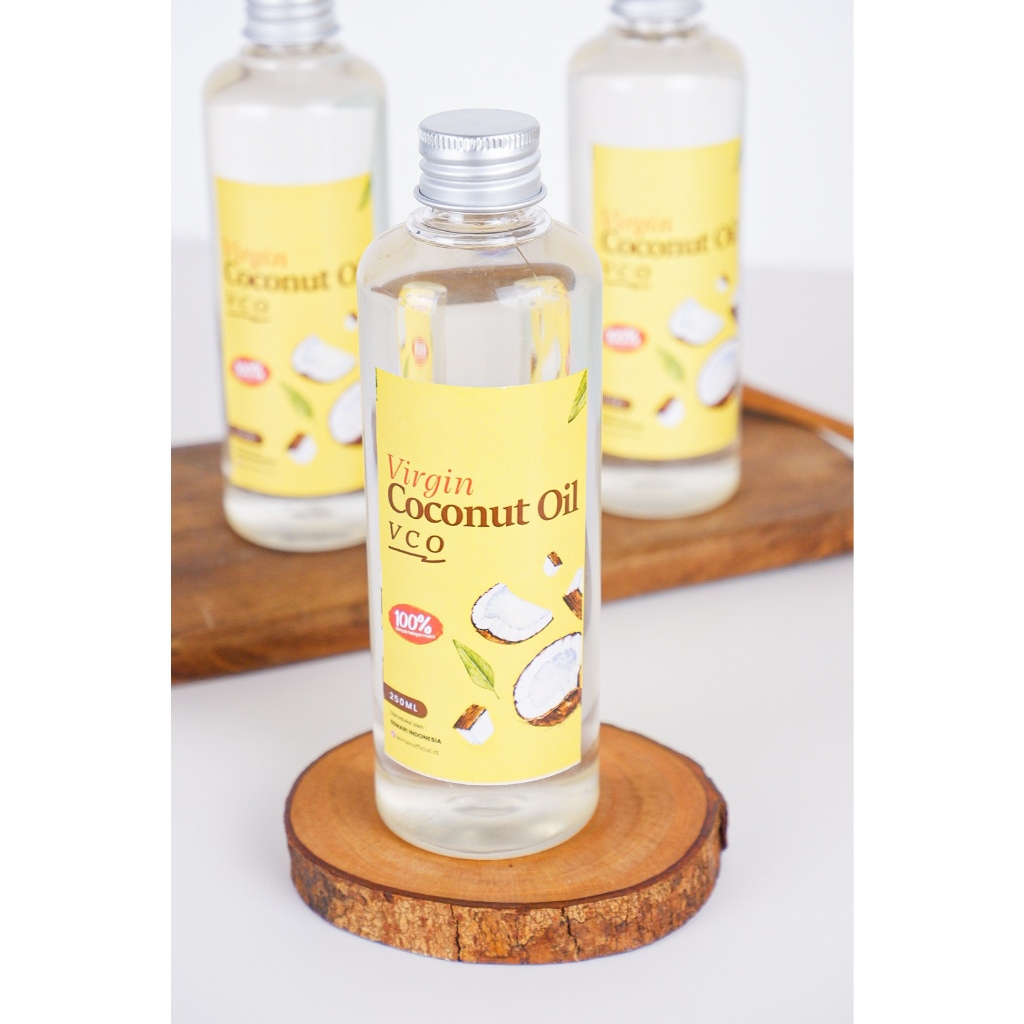 

Extra Virgin Coconut Oil VCO 250ml - Minyak Kelapa Murni 100% Cold Pressed Organik