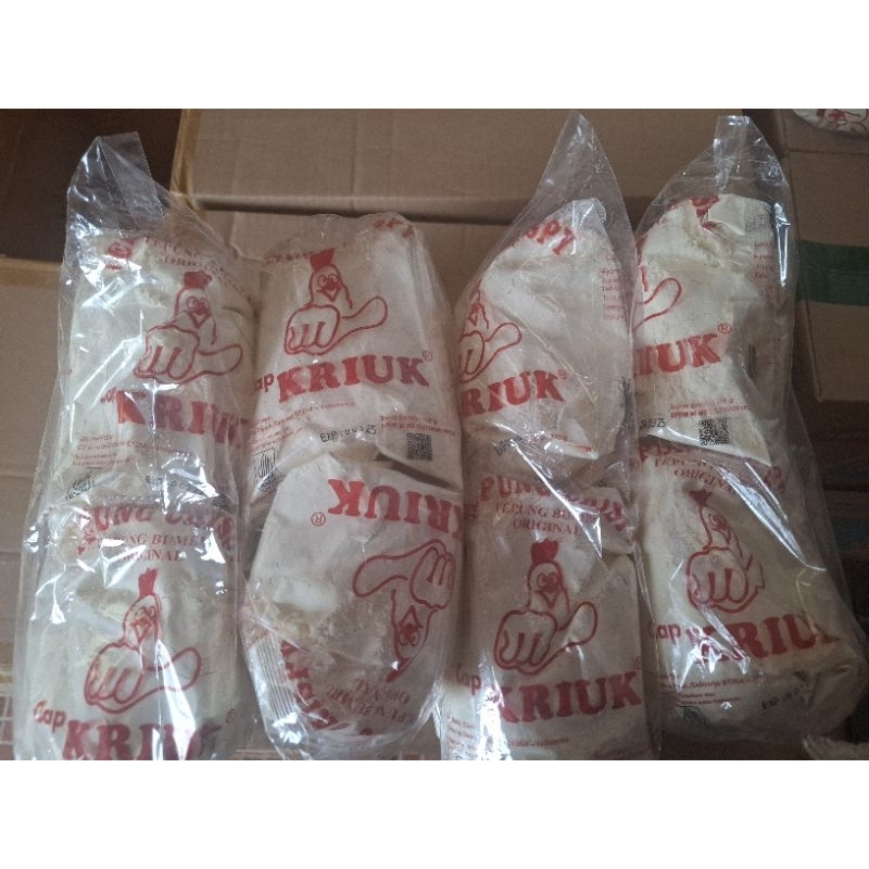 

Tepung Kriuk Cap Jempol 150gr ORIGINAL isi 10 PCS