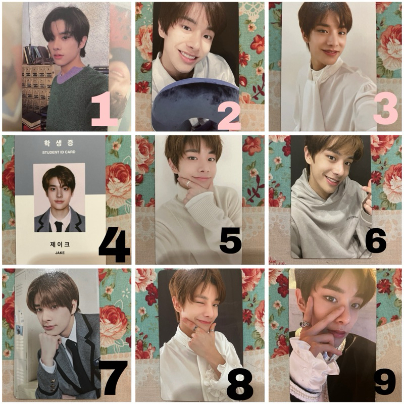 PHOTOCARD OFFICIAL ENHYPEN JAKE