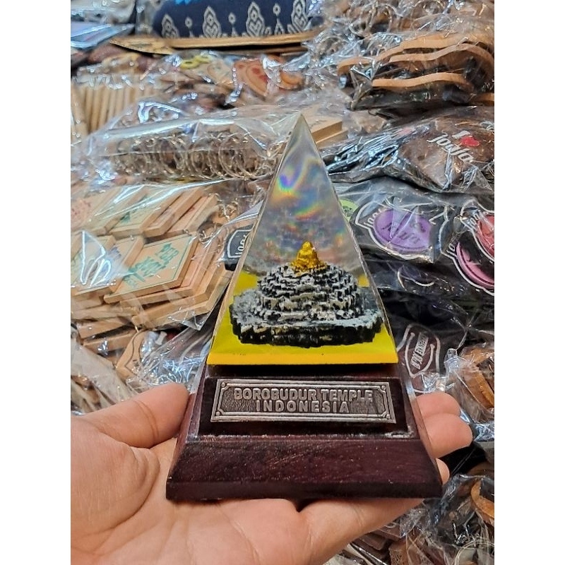 Miniatur Candi Borobudur/Miniatur Candi Prambanan/Miniatur Piramid Borobudur/Miniatur Piramid Pramba