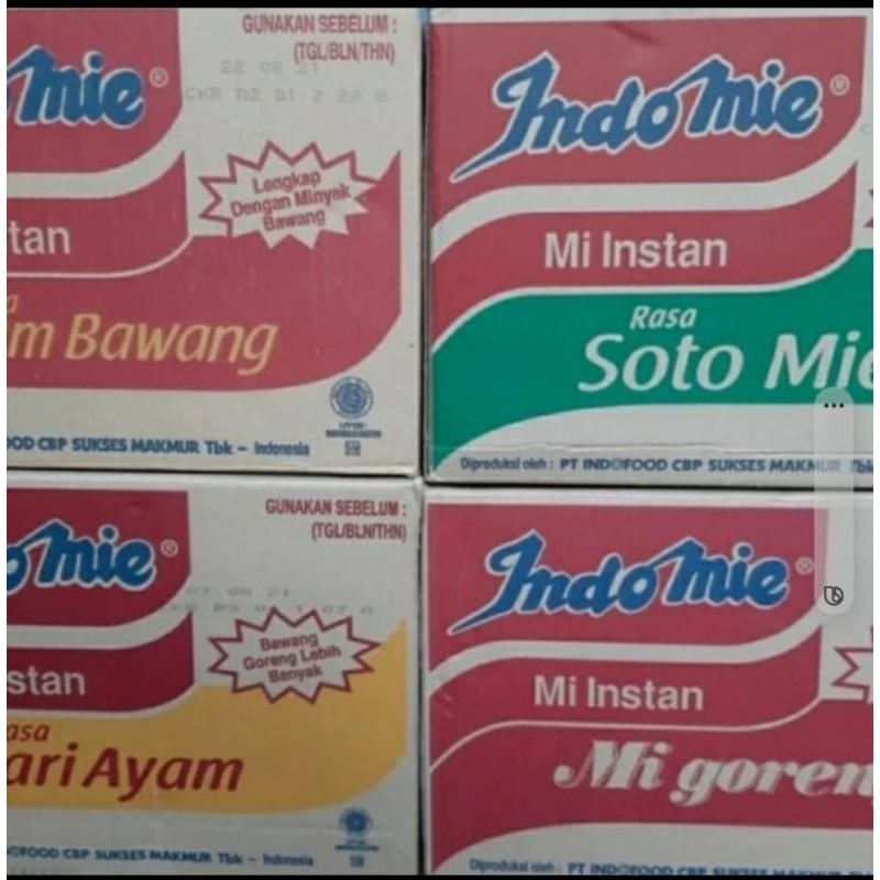 

Kardus mie instant 1 ply