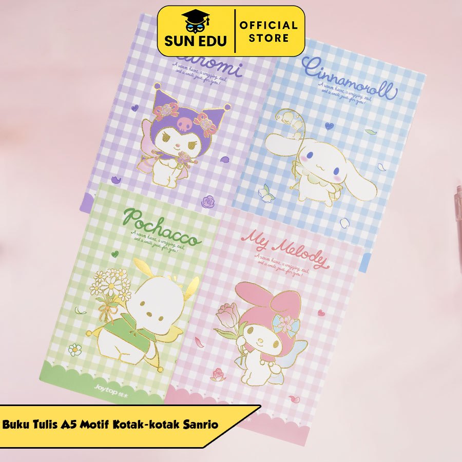 

Buku Tulis Sekolah Notebook A5 Sanrio Tebal