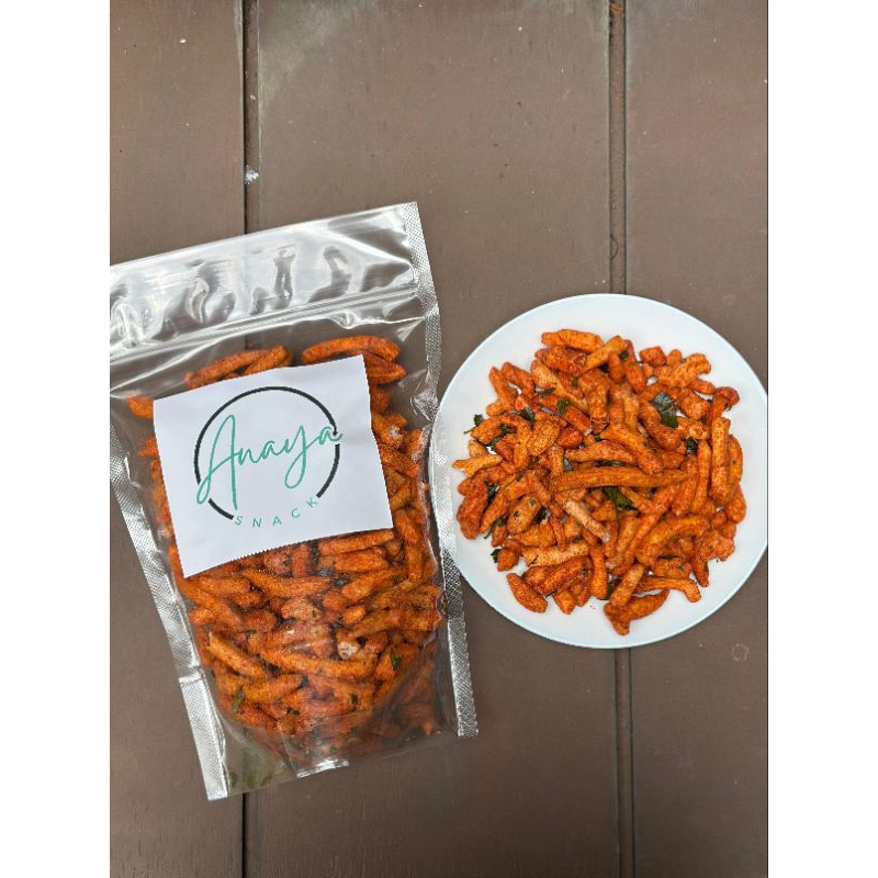 

BASRENG STICK PEDAS GURIH ATAU ASIN GURIH 450 Gram