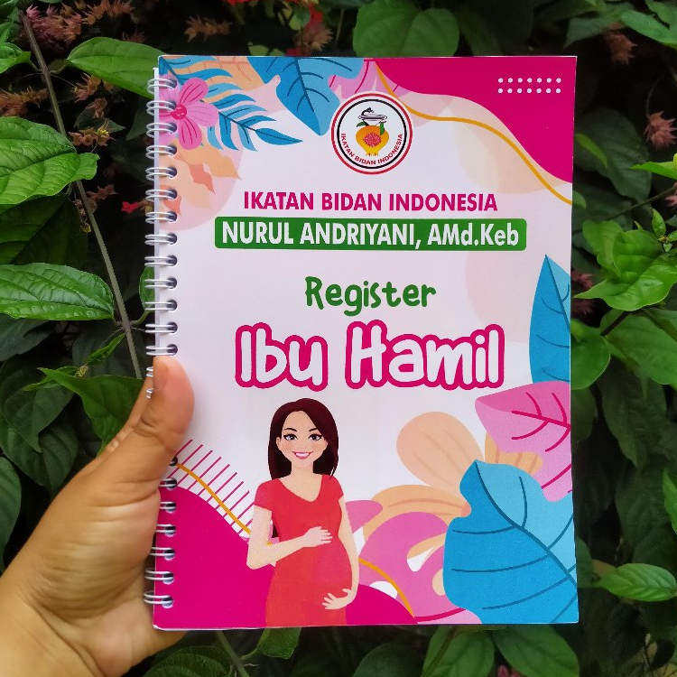 

BUKU REGISTER IBU HAMIL BIDAN NAKES ISI 60 LEMBAR SPIRAL