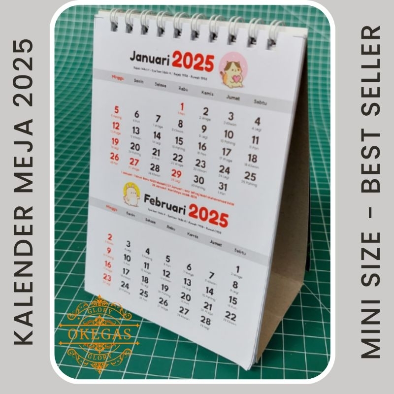 

PROMO KALENDER MEJA MINI 2025 - KALENDER DUDUK PREMIUM DESIGN BEST SELLER