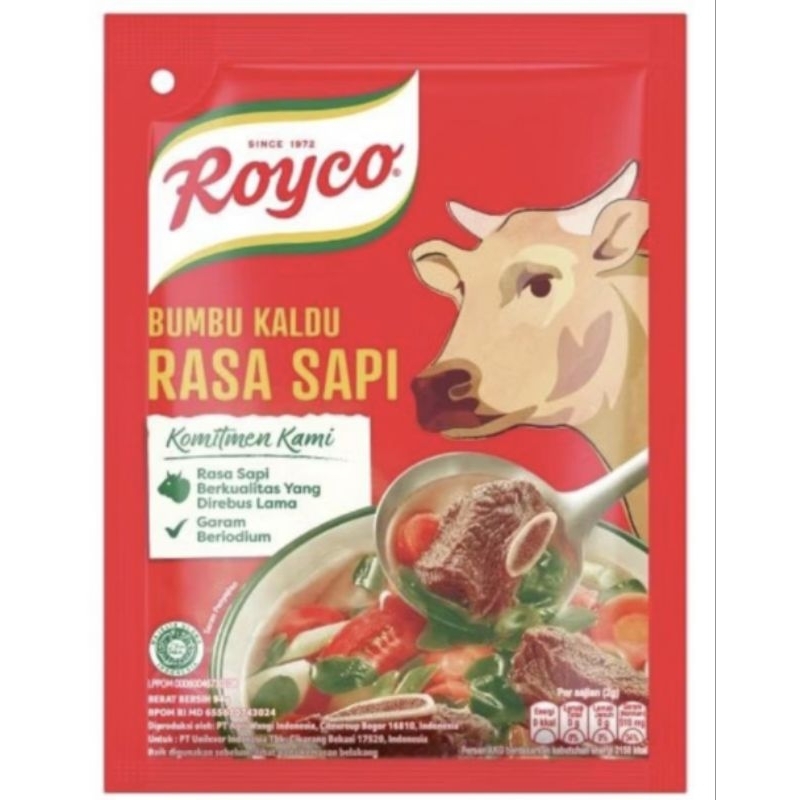 Royco Bumbu Kaldu Rasa Sapi 94 Gram