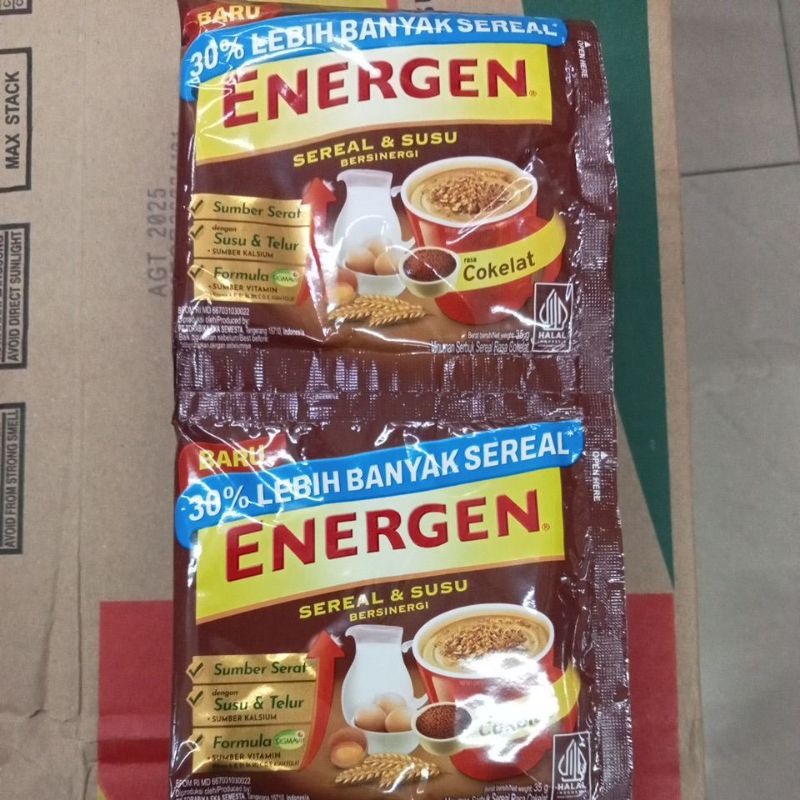 

ENERGEN Coklat Sereal No.1 Di Indonesia