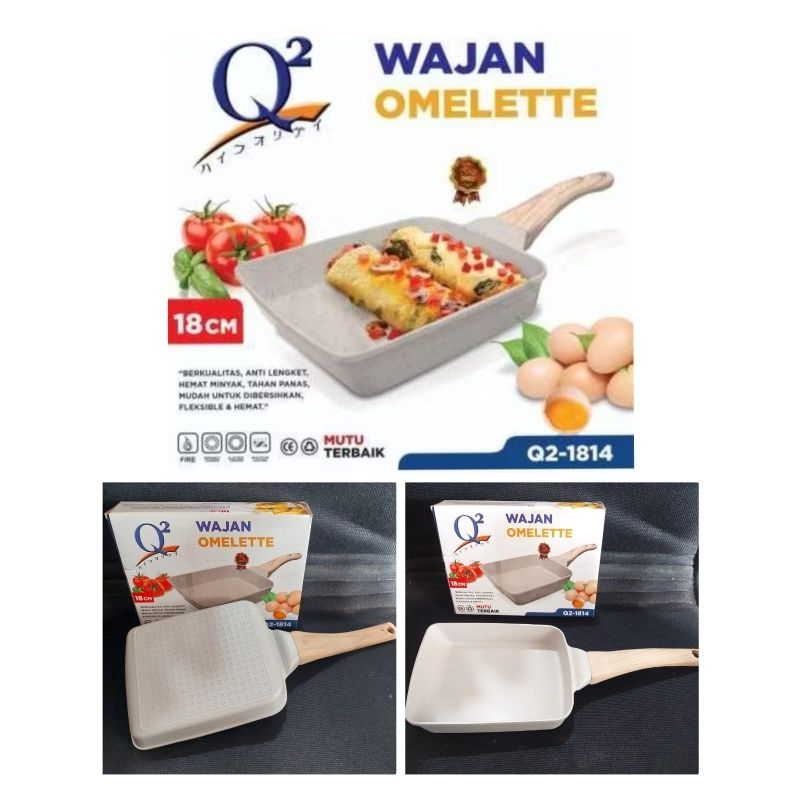Panci Wajan Omelette Anti Lengket Q2
