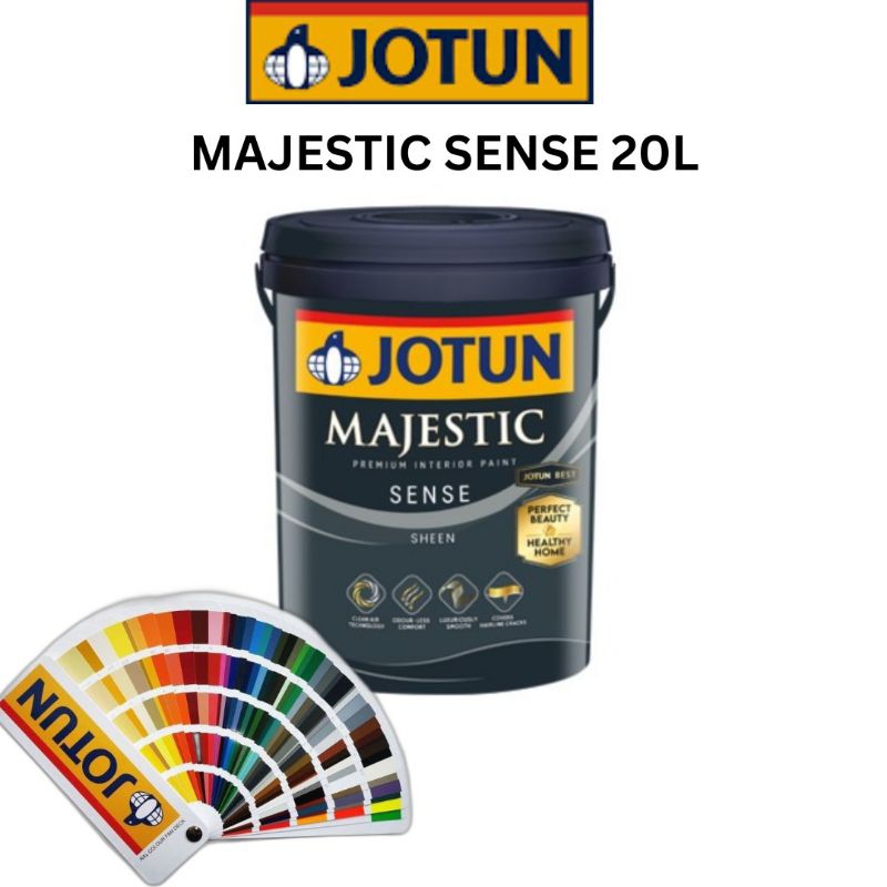 CAT TEMBOK INTERIOR/JOTUN MAJESTIC SENSE KEMASAN 20L