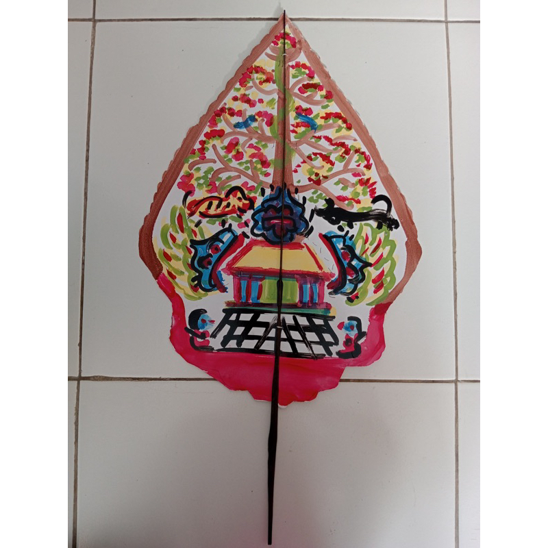 (BISA COD)WAYANG GUNUNGAN SIZE BESAR PANJANG 70cm