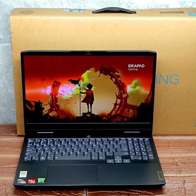 Laptop Lenovo Ideapad GAMING 3 15ARH7 AMD RYZEN 5-7535HS RAM 8GB SSD 512GB RTX 2050