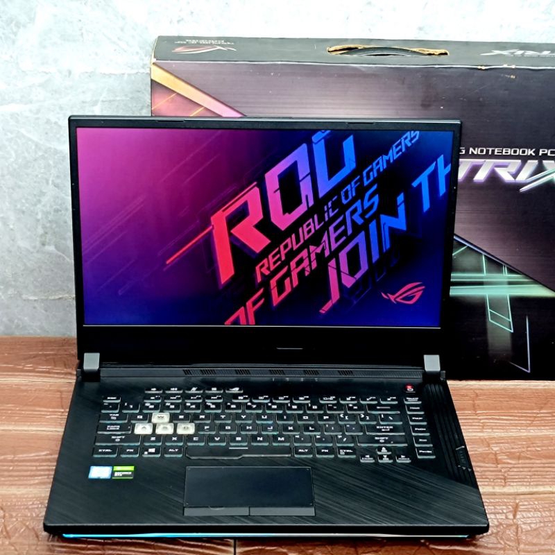 Laptop ROG Strix G531GT Intel Core i7-9750H RAM 8GB SSD 512GB GTX 1650 RGB