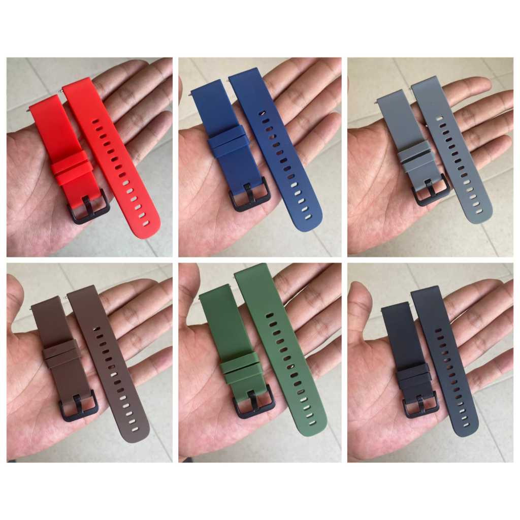 STRAP TALI JAM TANGAN SMARTWATCH 22MM GARMIN HUAWEI SAMSUNG XIAOMI WATCH