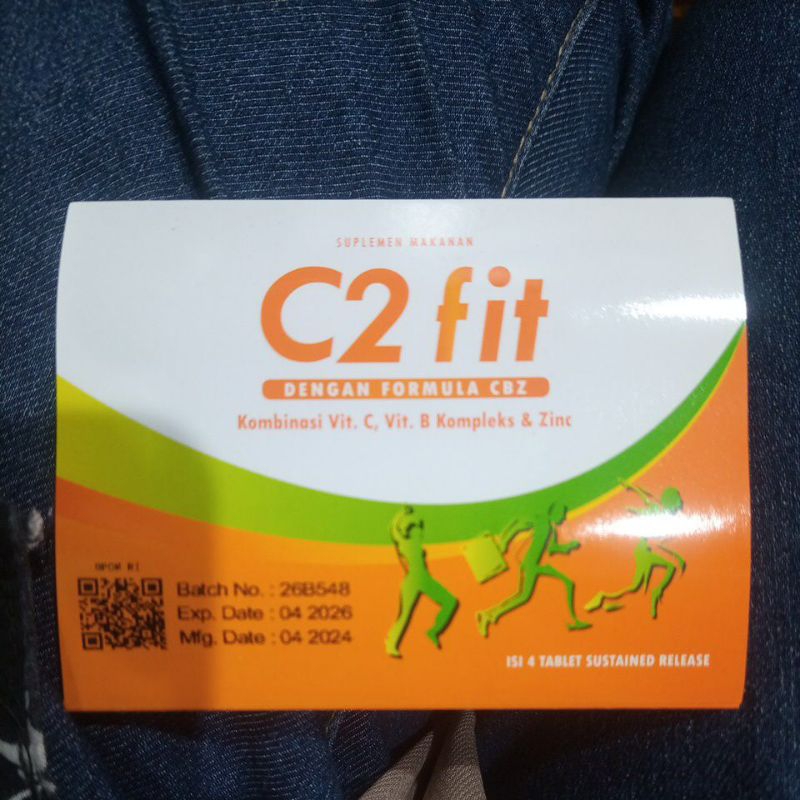 Vitamin C2fit 1box isi 12 strip