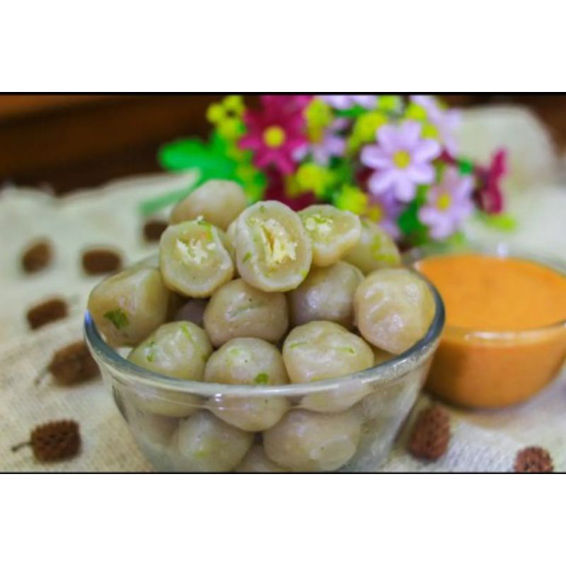 

Cilok iSi Keju Bumbu Kacang