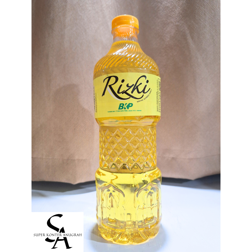 

MINYAK GORENG RIZKI BOTOL 850ML 100% ORIGINAL