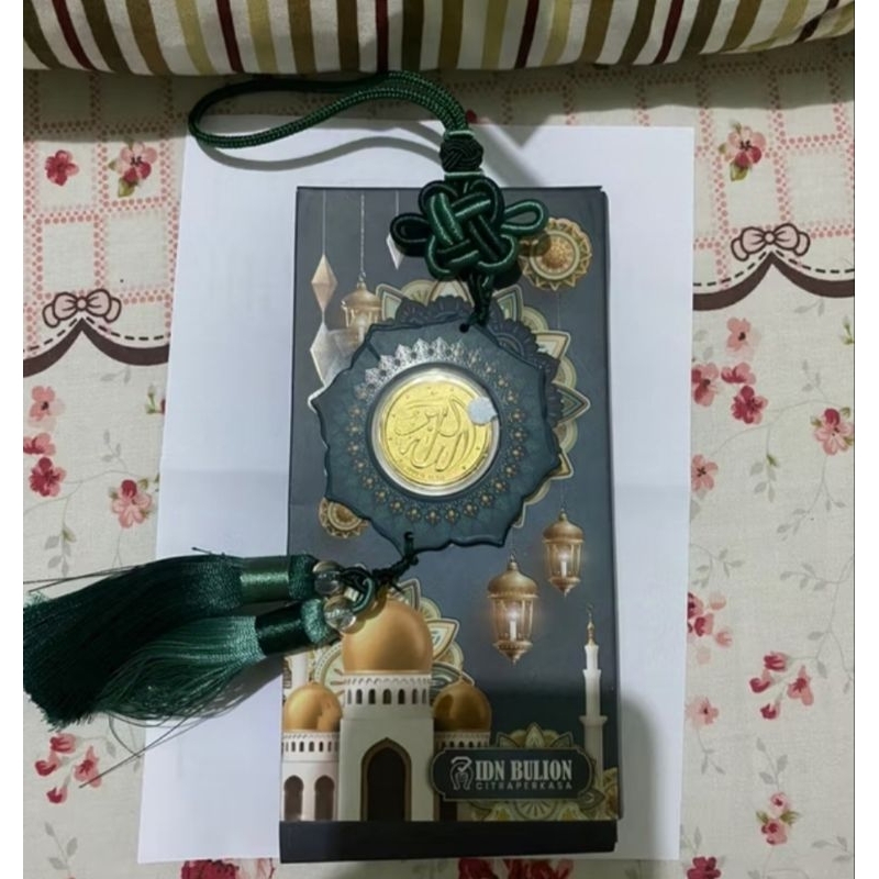 Logam Mulia micro gold 0.1 Gram