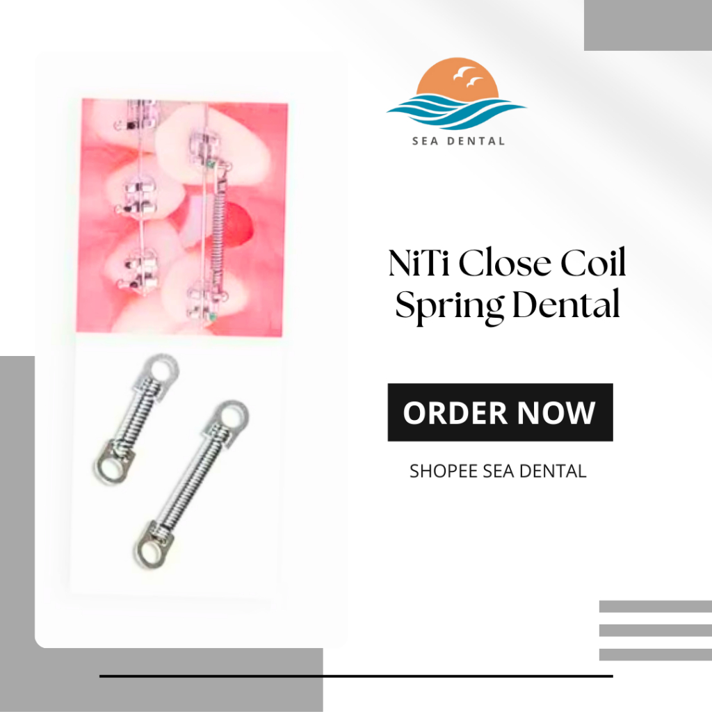 NiTi Close Coil Spring Dental isi 10 pcs/pack