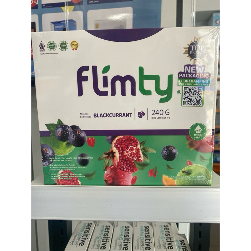 

flimty blackcurrant isi 16 sach