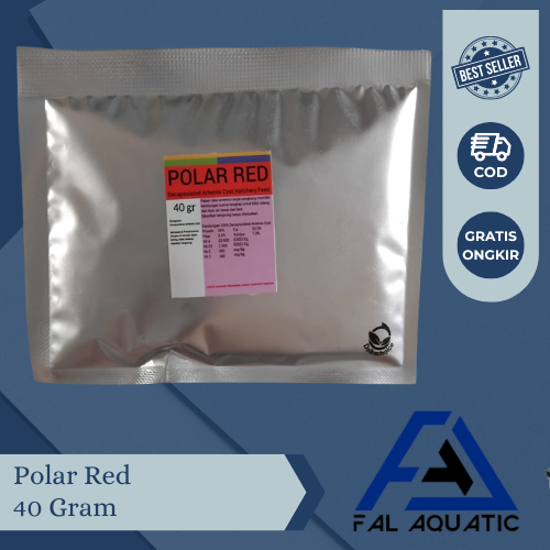 Polar Red 40 Gram / Artemia Polar red / Artemia Instan