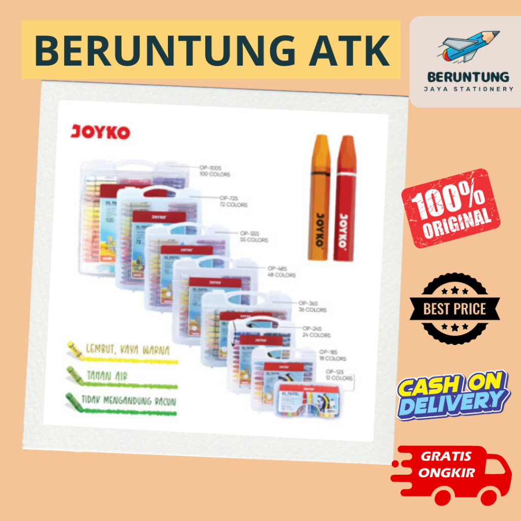 

Crayon Joyko Oil Pastel