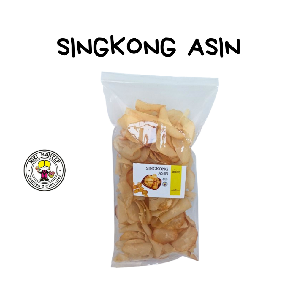 

Keripik Singkong Asin - Niki Snack Salatiga