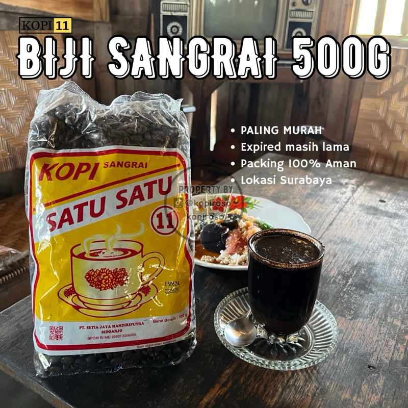 

Kopi Sangrai 500g Kopi 11 Kopi Sangrai Satu Satu 500g 100% Kopi Murni Kopi Satu Satu Kopi Satusatu