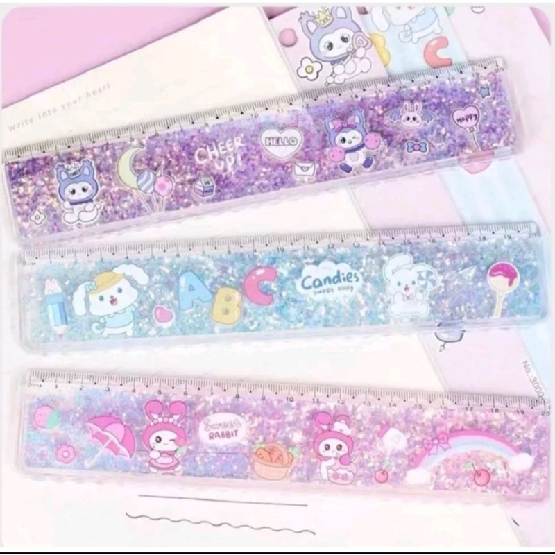 

PENGGARIS AIR GLITER MOTIF LUCU/PENGGARIS GLITER/PENGGARIS