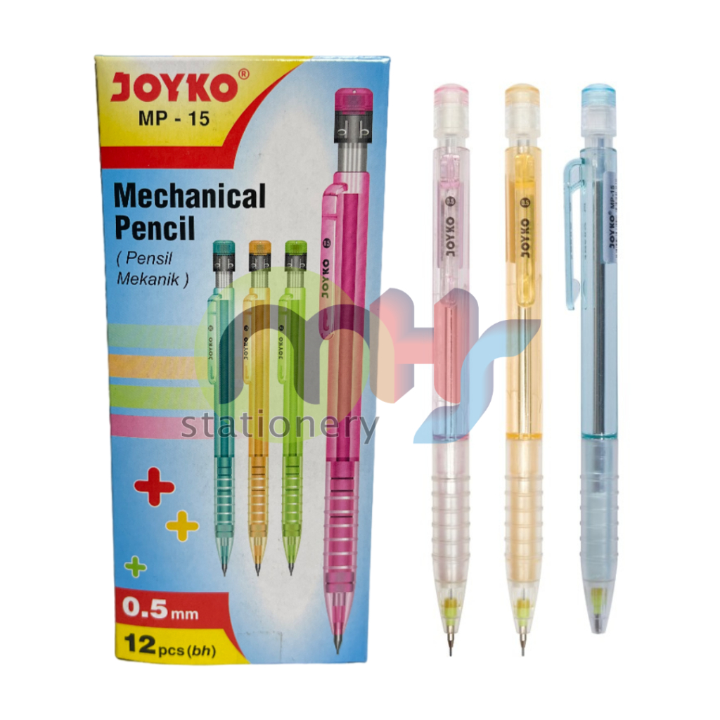 

Mechanical Pencil Pensil Mekanik Joyko MP-15 0,5mm 1Box 12Pcs