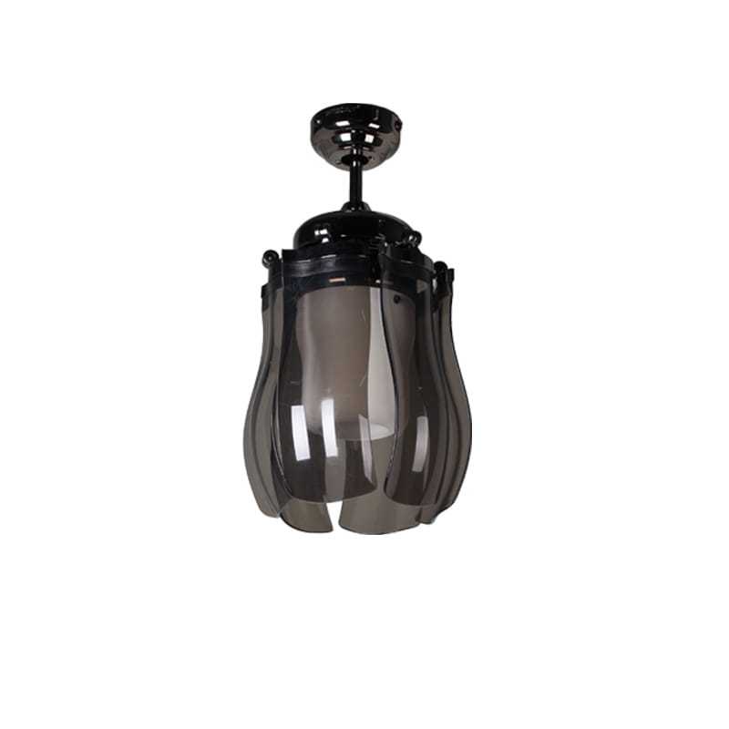 KIPAS LAMPU GANTUNG MT EDMA 42IN BLOOM, BLACK CHROME, REMOTE CONTROL