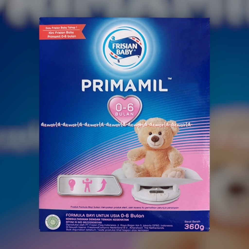 Frisian Baby Tahap 1 0-6 Bulan 360gr Susu Formula Susu Bubuk Frisian Flag Bendera Bubuk