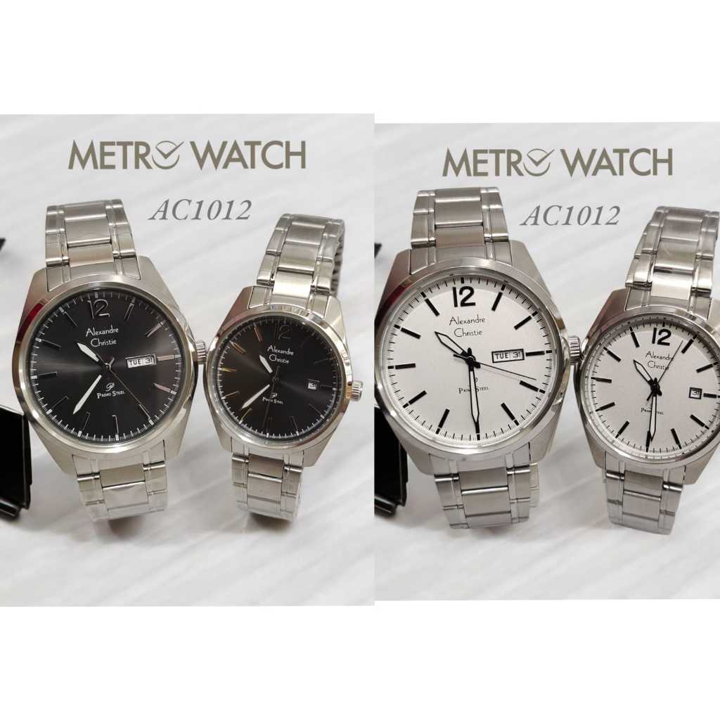 Jam Couple Alexandre Christie AC1012 AC 1012 Original Garansi Resmi Alexander Christie