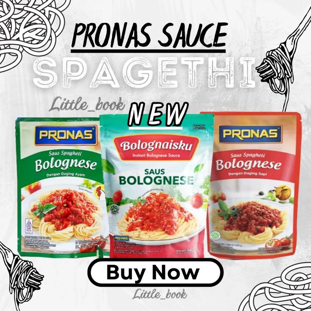 

PRONAS Spaghetty Bolognese Sauce 175 gr