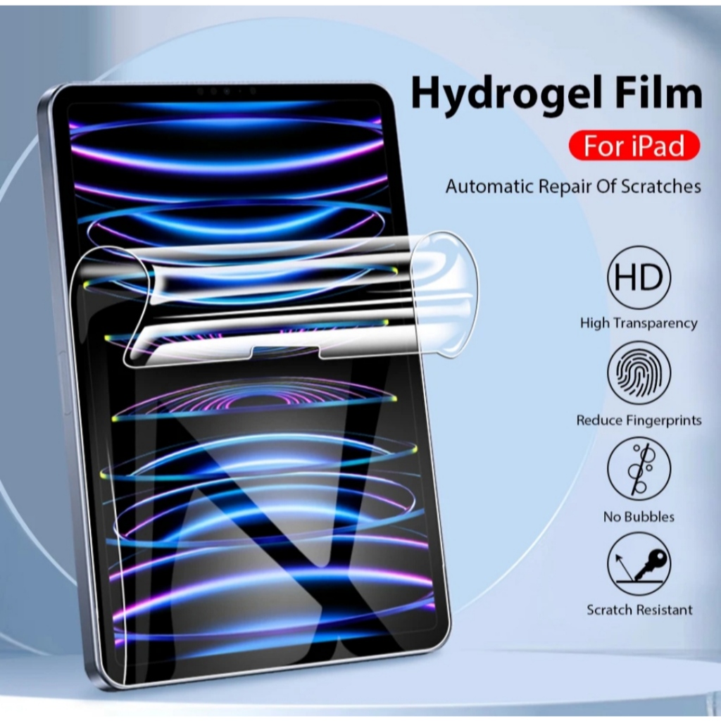 Anti Gores Hydrogel Film Full Cover Screen Protector Jelly Samsung Tab S8 Tab S8 Ultra Tab S9 Tab S9