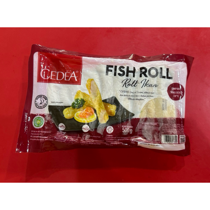 

CEDEA FISH ROLL 500GRAM