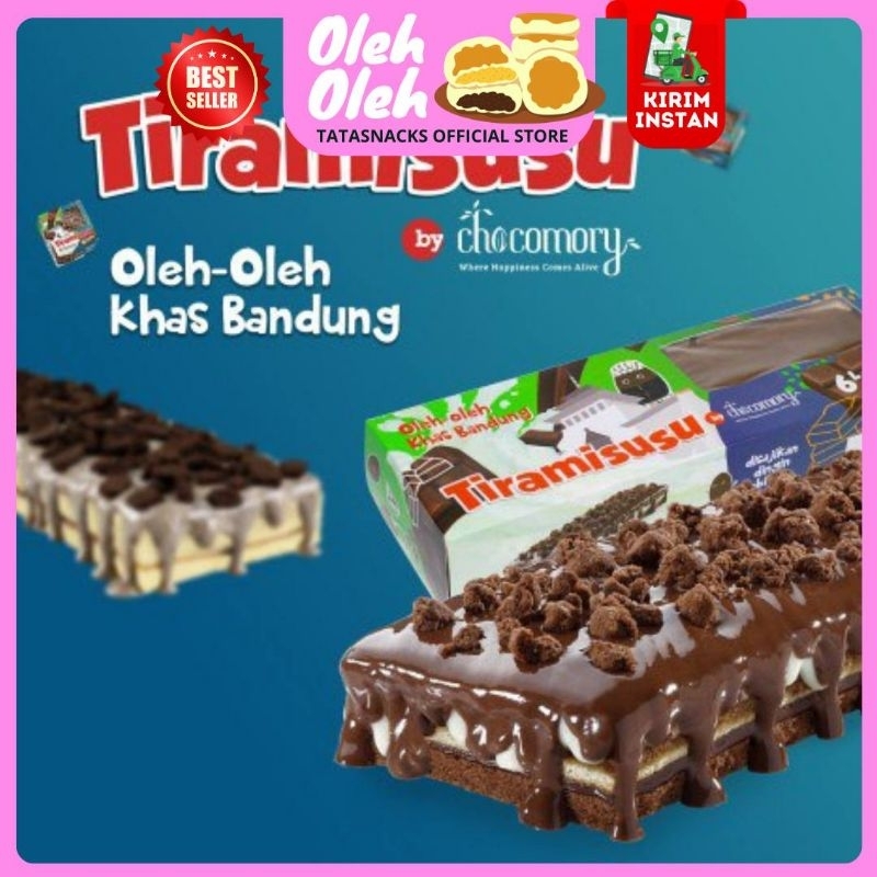 Tiramisusu By Chocomory Oleh-Oleh Khas Bandung