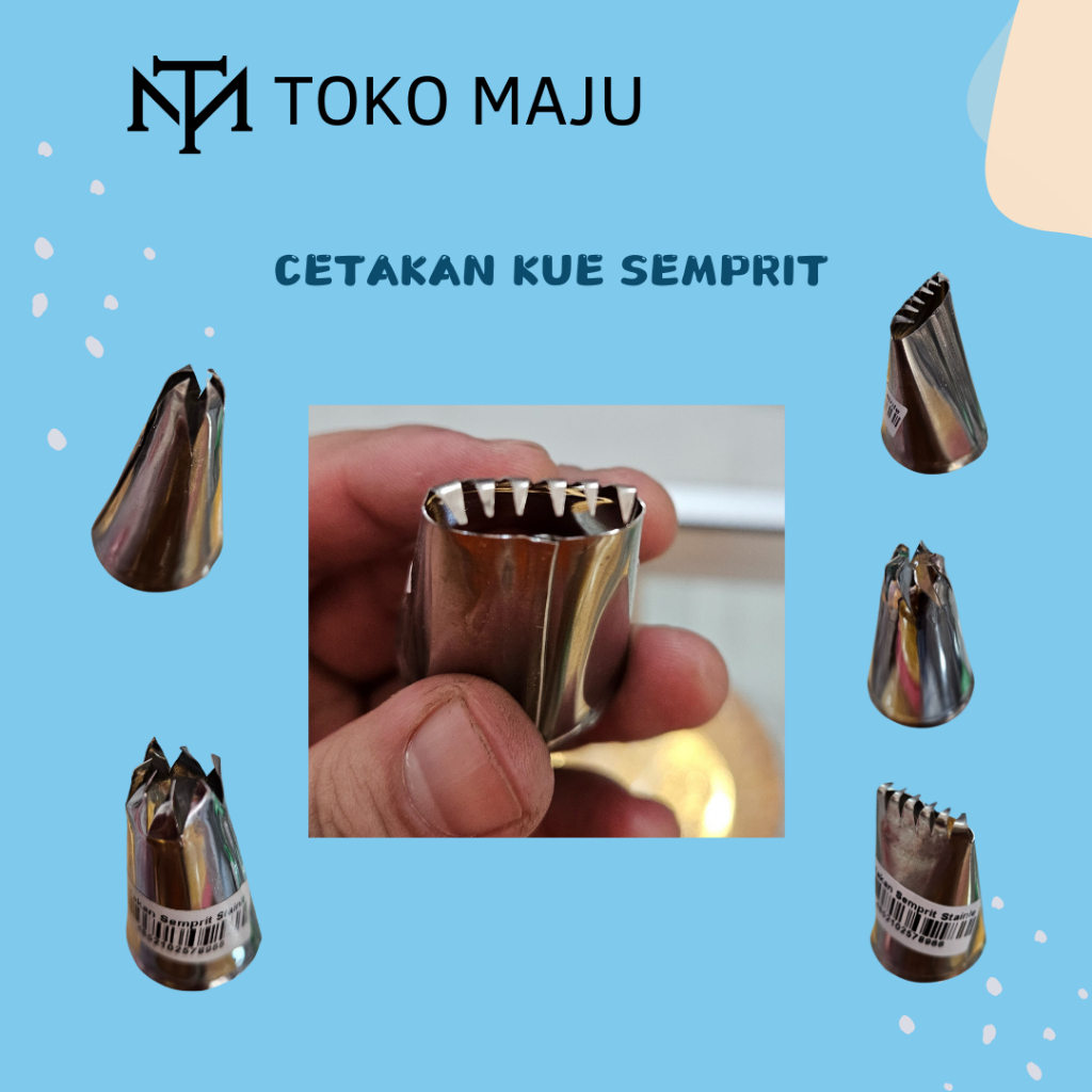 Cetakan Kue Semprit Stainless