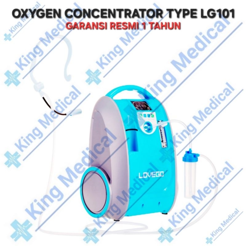Oxygen Concentrator Portable Type LG101 + Battery Charge