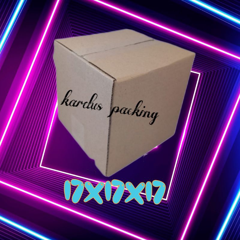 

kardus packing UK 17x17x17 kardus kecil kardus besar