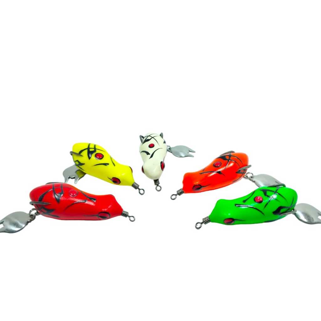 SOFT FROG FORTUNA LURE UKURAN 5,5CM