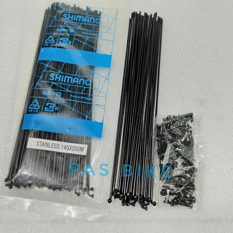 Jari 200 mm Sepeda Roda 22 Ruji 20 + Spoke Stainless