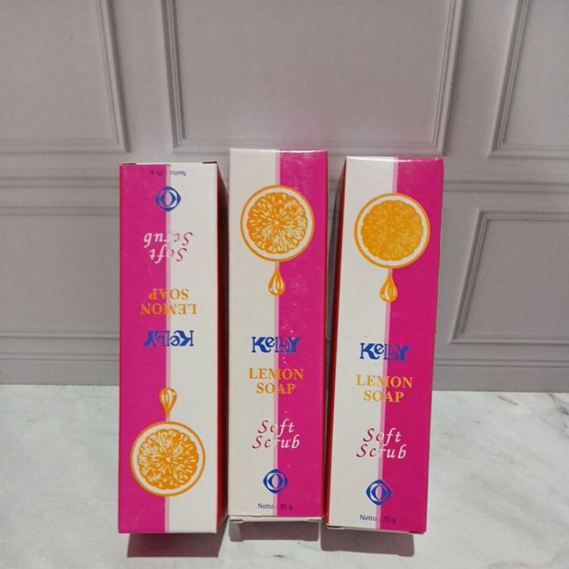 kelly lemon soap soft scrub