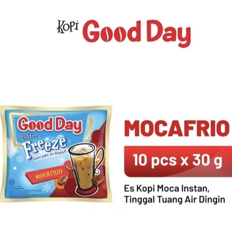 

Good day coffee Freeze Mocafrio 10 sachet