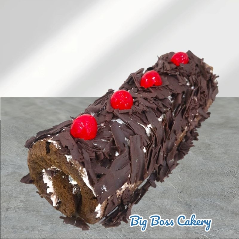

BigBossCakery NEW! BLACKFOREST ROLL CAKE