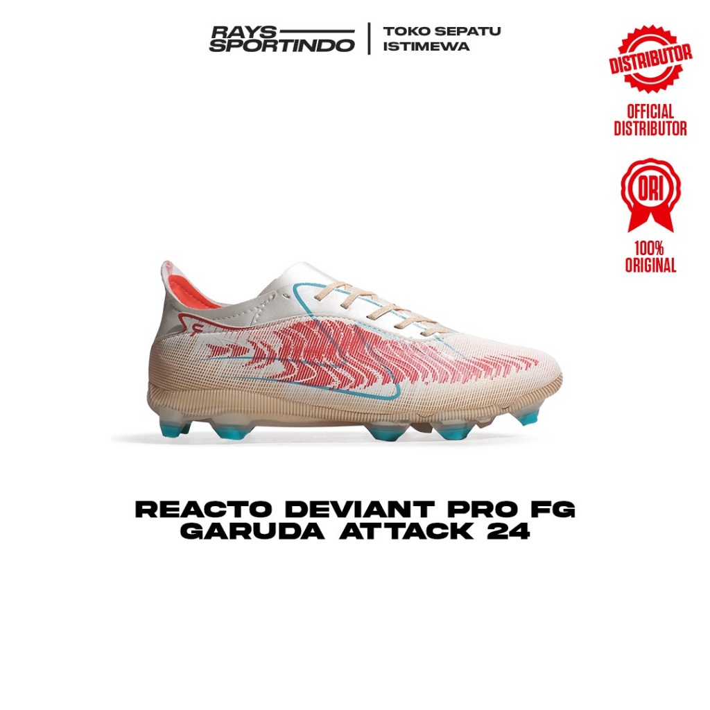 SEPATU BOLA SPECS REACTO DEVIANT GARUDA ATTACK 2024 PRO FG