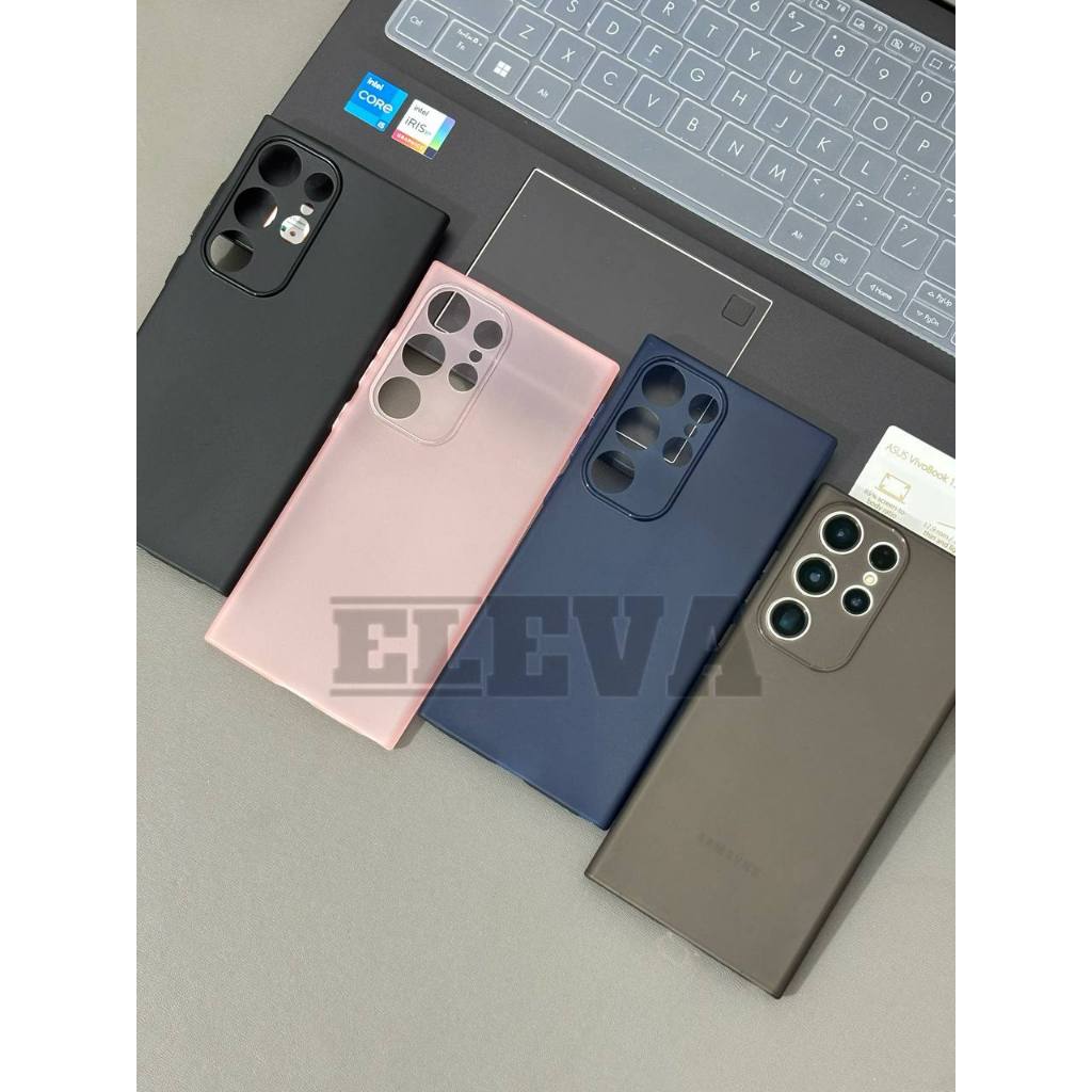 E20 Softcase Ultra Thin Matte Slim Case Casing Tipis 0.3MM Samsung S24 Ultra S23 Ultra S23 FE S23Fe 
