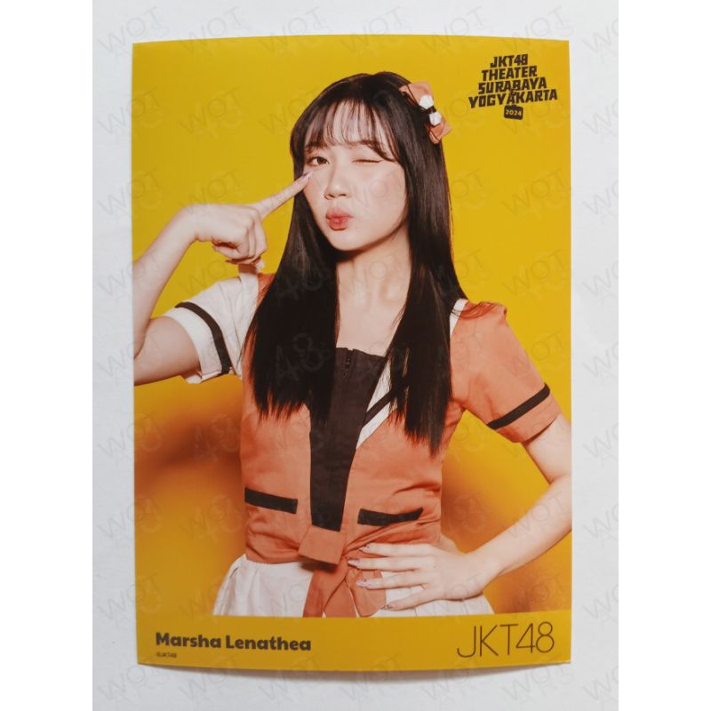 Photopack (PP) Original Edisi MnG Theater Sementara JKT48 Member Team Ramune (SBY-JOG 2024) – Marsha