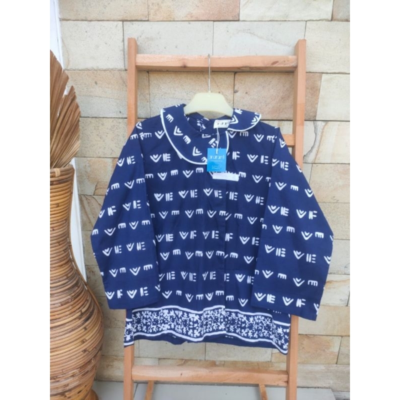 Atasan Blus Batik Anak Cewek | ANAKAMI Batik Anak Perempuan