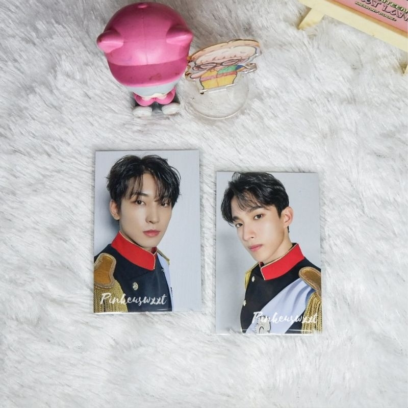 [PILIH EKSPEDISI J&T/JNE] PHOTOCARD WONWOO TRAY CAFE | DOKYEOM TRAY CAFE | WONWOO PANGERAN | DOKYEOM