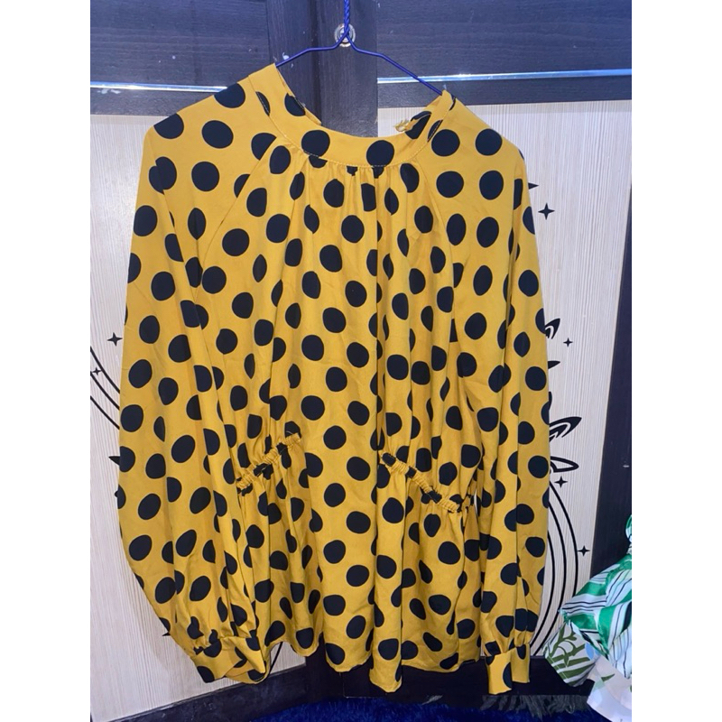 preloved zara blouse